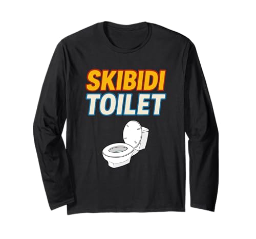 Skibidi Toiletten-Rizzler Meme Kids Teens Gamers Langarmshirt Skibidi Toiletten-Rizzler Meme Kids Teens Gamers Langarmshirt von Skibidi Toilet Giga Core Collective