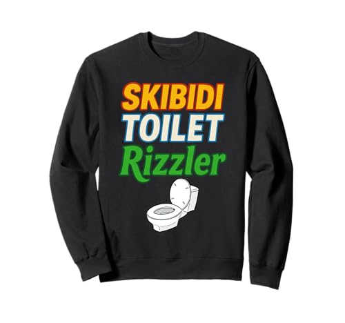 Skibidi Toiletten-Rizzler Meme Kids Teens Gamers Sweatshirt Skibidi Toiletten-Rizzler Meme Kids Teens Gamers Sweatshirt von Skibidi Toilet Giga Core Collective