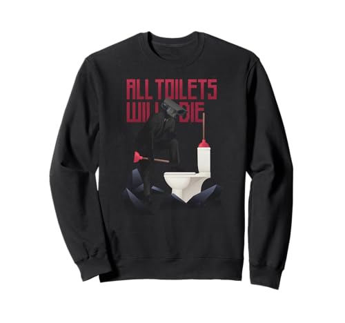 Skibidi Toilet – Plunge Man All Toilets Sweatshirt Skibidi Toilet – Plunge Man All Toilets Sweatshirt von Skibidi Toilet
