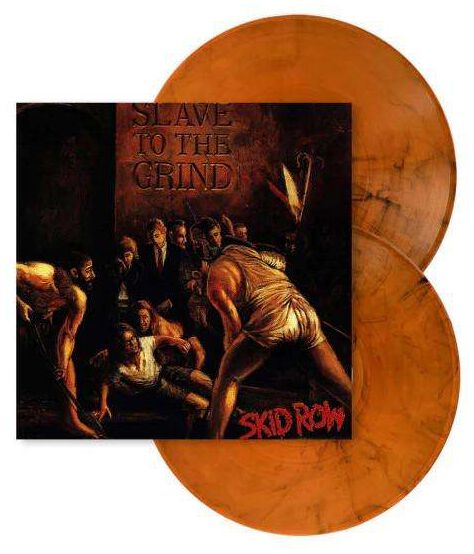 Skid Row Slave to the grind LP multicolor von Skid Row