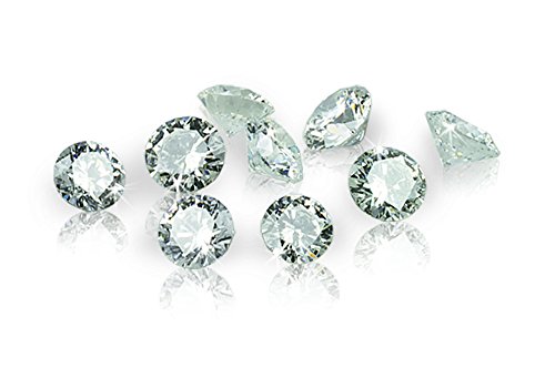 Diamant Brillant 0,1 Karat, F, SI, mit Wert-Expertise - 1 Stück von Skielka Designschmuck