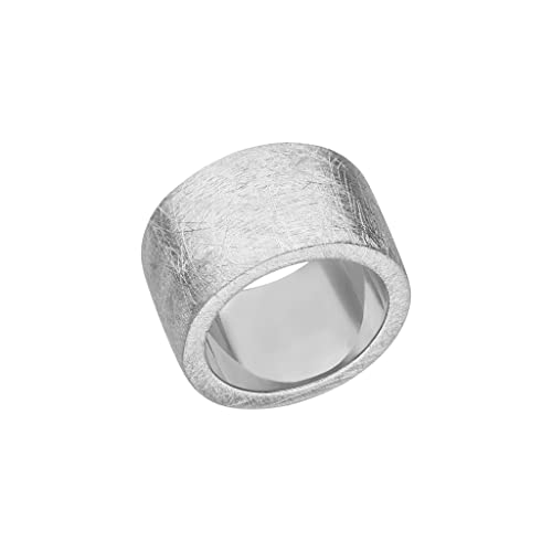 massiver Silber Ring 15 mm Goldschmiedearbeit aus Deutschland (Sterling Silber 925) Damen Herren von Skielka Designschmuck