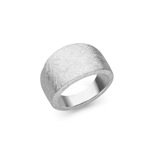 Silber Ring Verlauf 15 mm (Sterling Silber 925) von Skielka Designschmuck