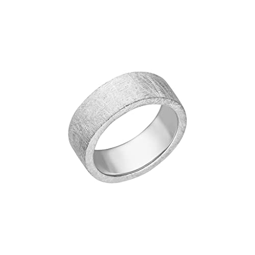 massiver Silberring Goldschmiedearbeit aus Deutschland (Sterling Silber 925) Damenring - Herrenring - Partnerring - Bandring von Skielka Designschmuck