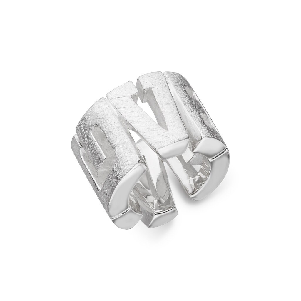 Schwerer Silber Ring Hochwertige Goldschmiedearbeit L O V E | Sterling 925 Damenring Herrenring Love-Ring Schwerer Silber Ring Hochwertige Goldschmiedearbeit L O V E | Sterling 925 Damenring Herrenring Love-Ring von SkielkaDesignschmuck