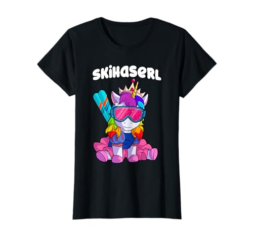 Skihaserl Shirt Damen Skiurlaub Apres Ski Geschenk Skifahrer T-Shirt Skihaserl Shirt Damen Skiurlaub Apres Ski Geschenk Skifahrer T-Shirt von Skifahrer Geschenke & Skifahrer Outfits