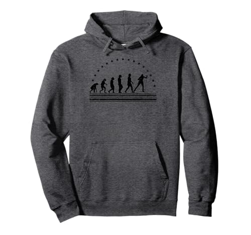 The Skiing Evolution Retro Après Ski Herren Skifahren Pullover Hoodie von Skiing Evolution Shirt & Skiing Gifts