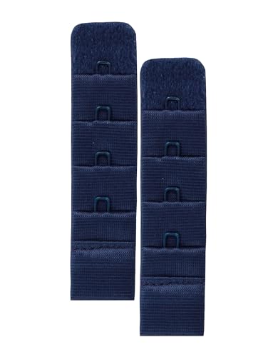 Skin Wrap Accessories BH Verlängerung 2er-Set BH Verschluss Erweiterung Bra Extender BH Verschluss Verlängerung 1er, 2er oder 3er Haken in Schwarz Weiß Haut von Skin Wrap