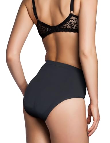 Skin Wrap Shapewear Damen - Bauchweg Unterhose Damen Figurformende Unterwäsche - Seamless Miederhose Bauch Weg - leicht & formend in Anthrazit Größe XXL von Skin Wrap