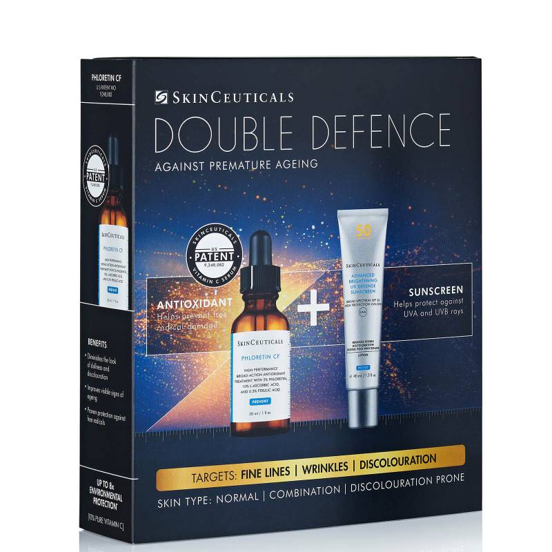 SkinCeuticals Double Defence Phloretin CF Kit für zu Verfärbungen neigendes Mischhaut SkinCeuticals Double Defence Phloretin CF Kit für zu Verfärbungen neigendes Mischhaut von SkinCeuticals