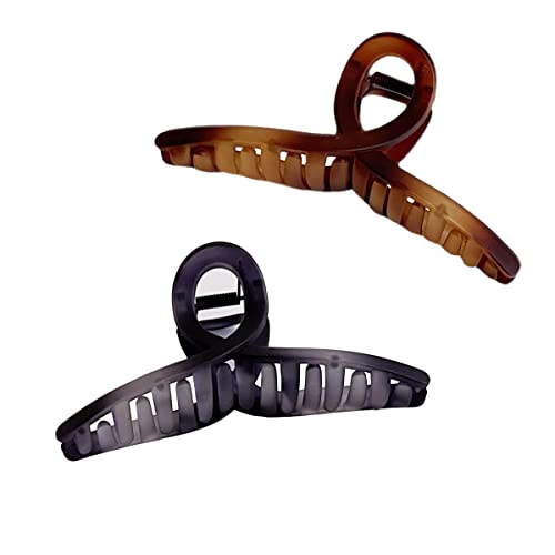Haarspange für langes, dickes Haar, große Haarklammern für Mädchen und Frauen (#3 Harz), 13 cm von Skingwa