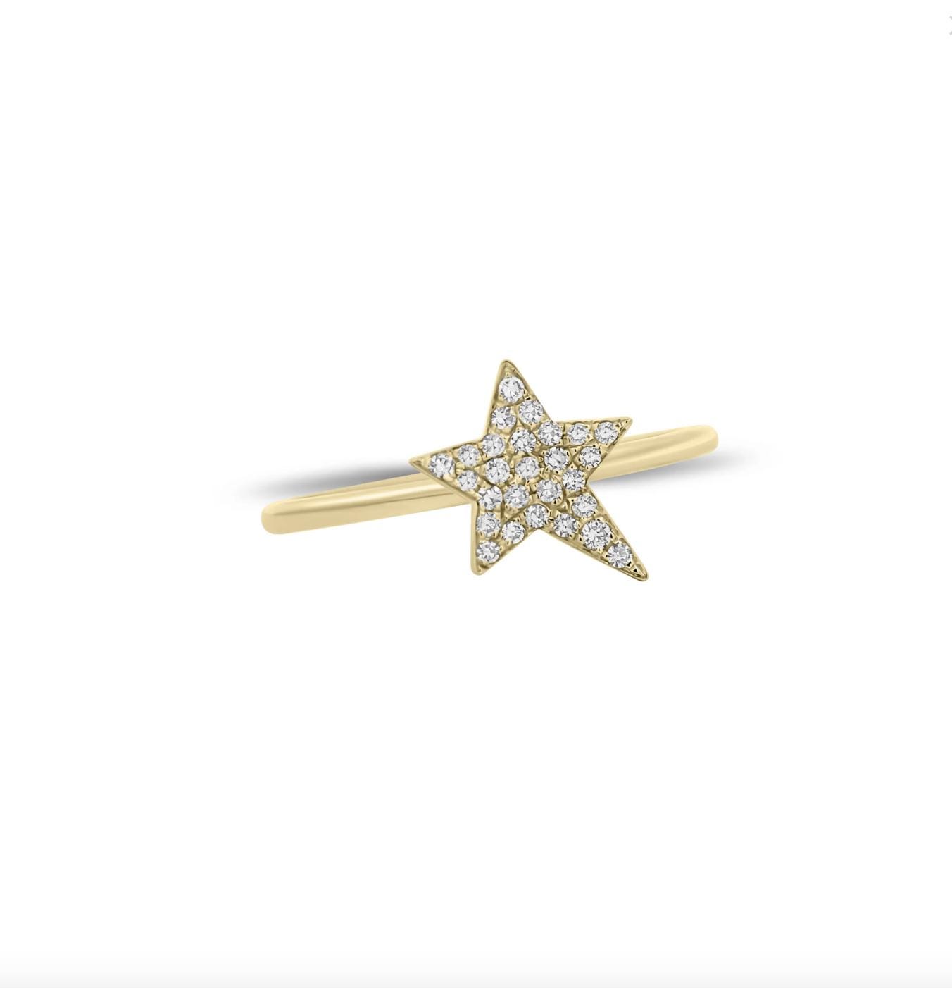 Diamant Stern Ring, 14K Gold, Naturdiamanten, Perlmutt Stapelbare Ringe, Geschenke Für Sie, Feiner Schmuck Von Skinny Bling Diamant Stern Ring, 14K Gold, Naturdiamanten, Perlmutt Stapelbare Ringe, Geschenke Für Sie, Feiner Schmuck Von Skinny Bling von SkinnyBling