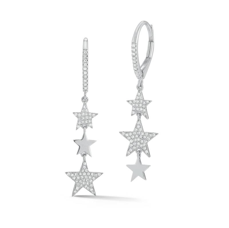 Diamant-stern-Ohrringe in 14K Weiß, Rosa Oder Gelb, Zierliche Ohrringe, Geschenkideen, Feiner Schmuck Von Skinnybling Diamant-stern-Ohrringe in 14K Weiß, Rosa Oder Gelb, Zierliche Ohrringe, Geschenkideen, Feiner Schmuck Von Skinnybling von SkinnyBling