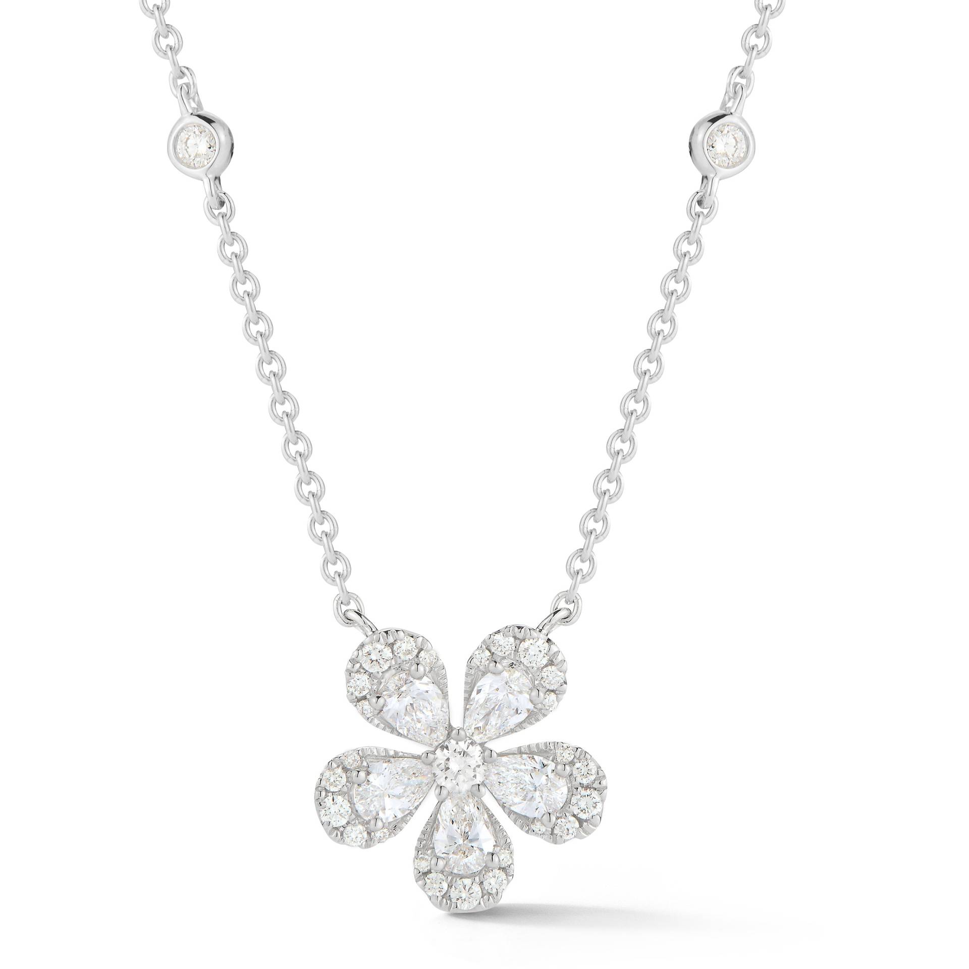 Diamanten Blumenhalskette Mit Birne Und Runden Diamanten, 18K Gold, Naturdiamanten, Blumen, Geschenke Für Sie, Feiner Schmuck Von Skinny Bling Diamanten Blumenhalskette Mit Birne Und Runden Diamanten, 18K Gold, Naturdiamanten, Blumen, Geschenke Für Sie, Feiner Schmuck Von Skinny Bling von SkinnyBling