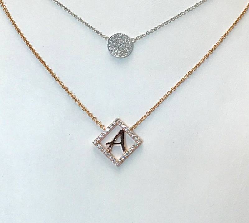 Zarte Initial Halskette Aus 585Er Gold, Geschenk Für Sie, Monogramm, Schmuck Geschenkideen, Feiner Von Skinnybling Zarte Initial Halskette Aus 585Er Gold, Geschenk Für Sie, Monogramm, Schmuck Geschenkideen, Feiner Von Skinnybling von SkinnyBling