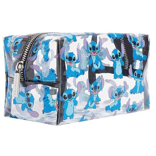 Skinnydip Kosmetiktasche - Disney Lilo und Stitch Kosmetikkoffer, Durchsichtige Tasche, Urlaub Must Haves, Reise Zubehör Makeup Bag, Niedliche Organizer-Tasche für Damen, Stitch Federmäppchen Skinnydip Kosmetiktasche - Disney Lilo und Stitch Kosmetikkoffer, Durchsichtige Tasche, Urlaub Must Haves, Reise Zubehör Makeup Bag, Niedliche Organizer-Tasche für Damen, Stitch Federmäppchen von Skinnydip