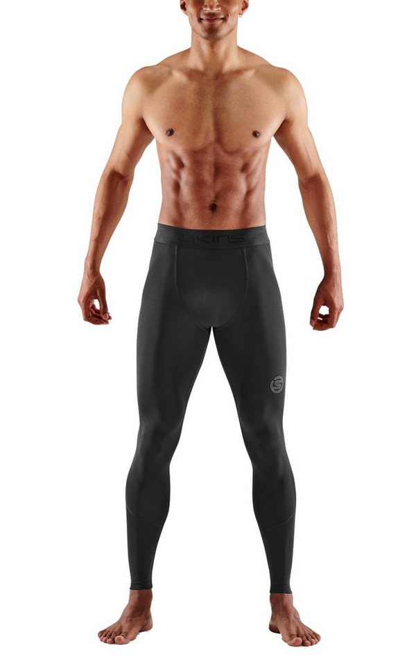 Skins Funktionshose 2-Series Tight Long (enganliegend, Kompression) schwarz Herren von Skins