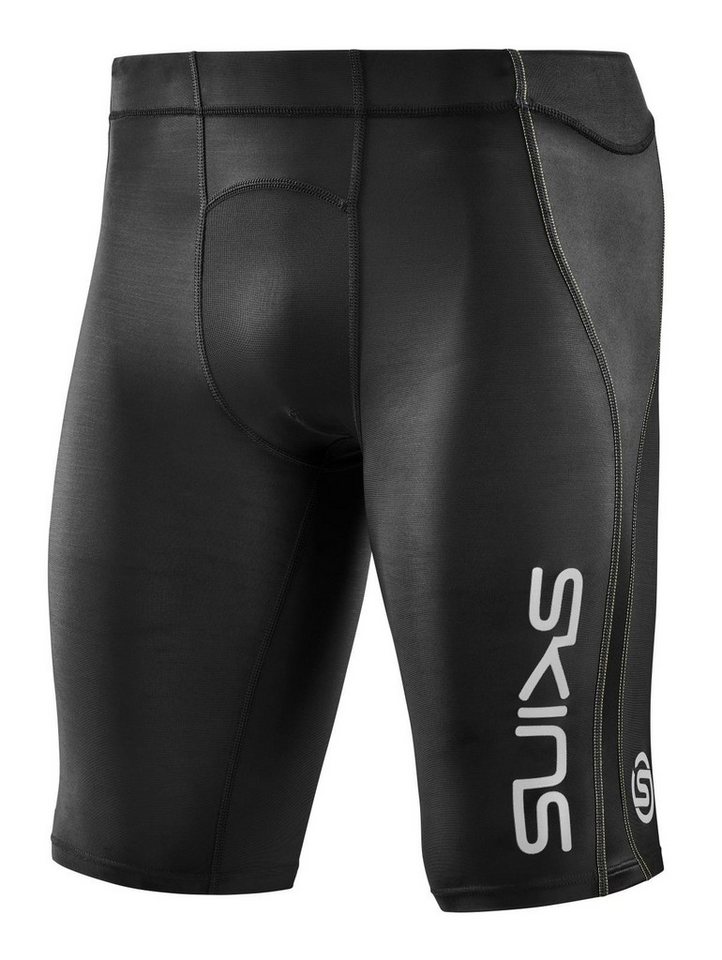 Skins Funktionshose 3-Series Half Tight 400 Short (enganliegend) kurz schwarz/gelb Herren von Skins