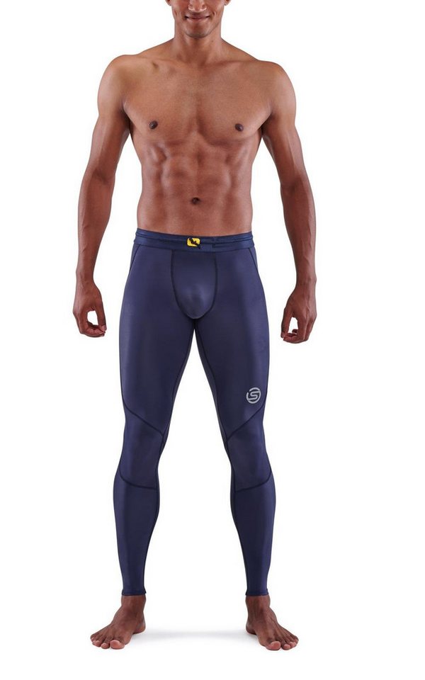 Skins Funktionshose 3-Series Tight Long (enganliegend) navyblau Herren von Skins