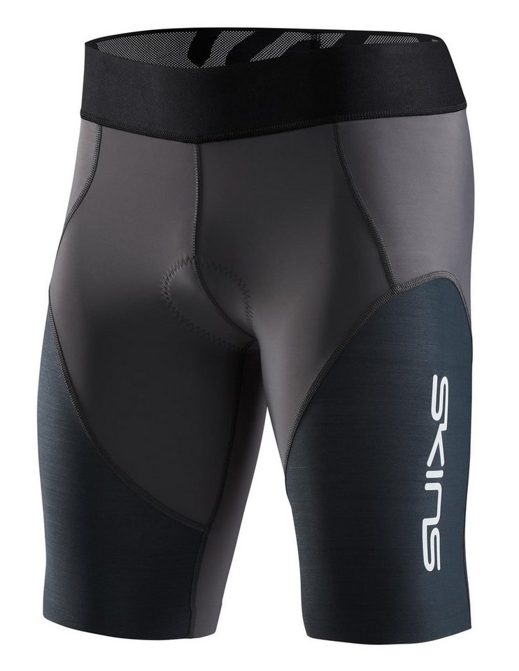 Skins Funktionshose TRI Elite Half Tight Short (für Triathlon, High-Tech-Kompression) von Skins