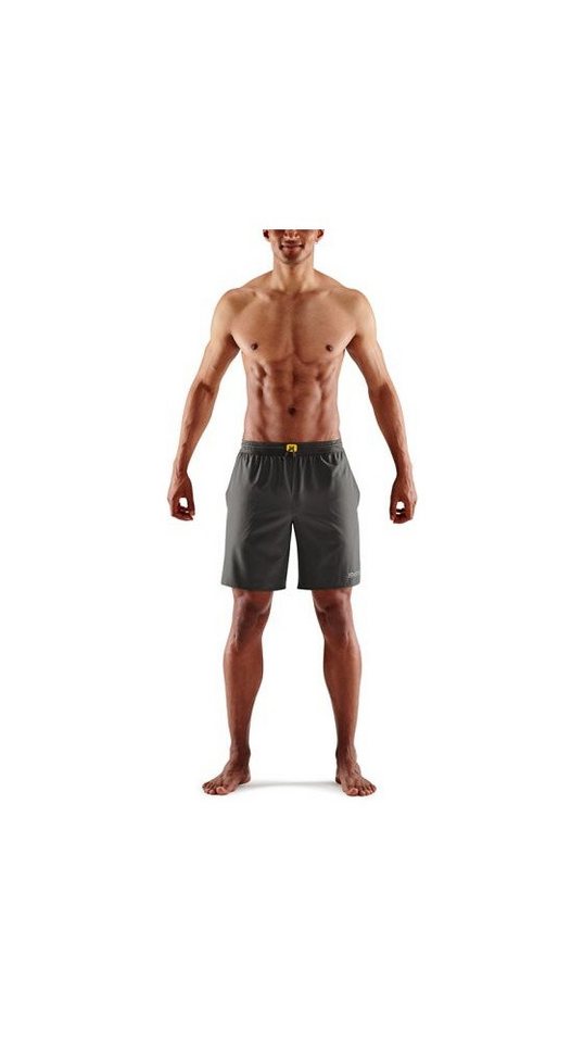 Skins Laufhose 3-Series X-Fit Short (4-Wege-Stretch) charcoalgrau Herren von Skins
