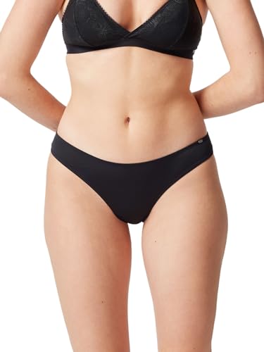 Damen Cheeky String Micro Lace Schwarz 42 von Skiny