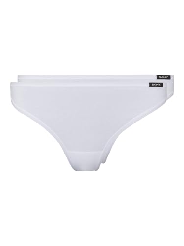 Damen String Advantage Cotton 2er-Pack Weiﾟ 42 von Skiny