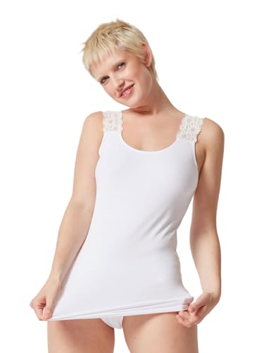 Damen Tank Top weiﾟ 42 von Skiny