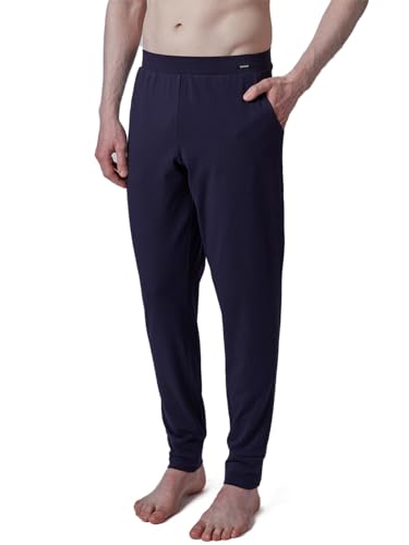 Herren Hose lang Blau XXL von Skiny