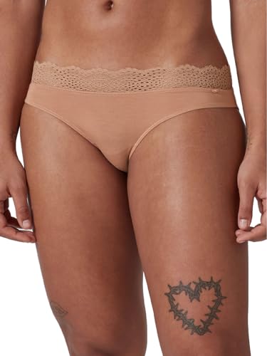 SKINY Damen Bamboo Lace 080587 Slip, Bronze, 44 von Skiny