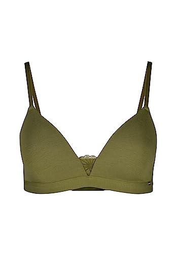 SKINY Damen Cottonlace Essentials 080599 Padded Bra, Bay Leaf, 70A von Skiny