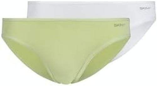 SKINY Damen Micro Advantage 085722 Slip, softgreen Selection, 36 (2er Pack) von Skiny