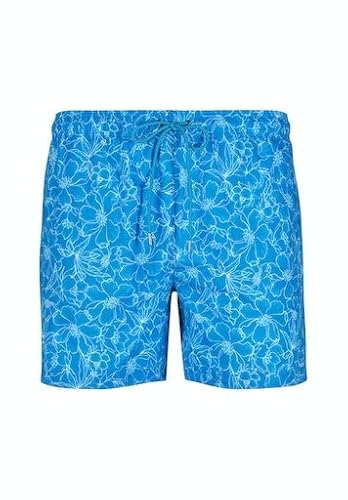 SKINY Herren Swimwear 080883 Badehose, blueaster Flowers, S von Skiny