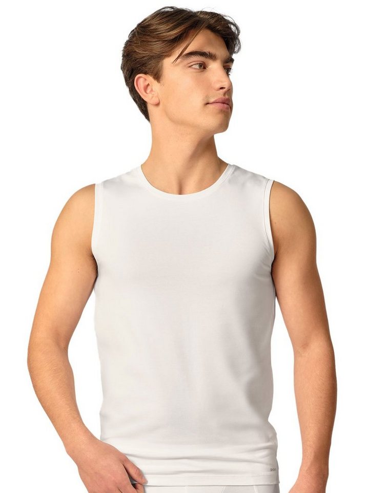 Skiny Achselhemd Herren Tank Top Cotton Fresh (Stück, 1-St) - von Skiny