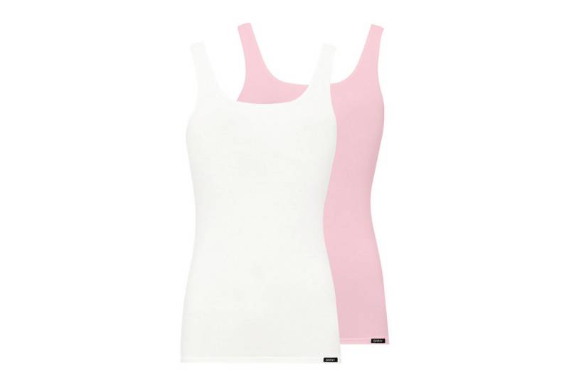 Skiny Achseltop Every Day In Cotton Advantage (2-St., 2er Pack) mit flacher Nahtverarbeitung von Skiny