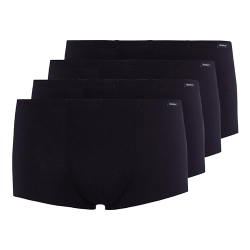 Skiny - Basic - Hipster Short/Pant - 4er Pack (XL Schwarz) von Skiny