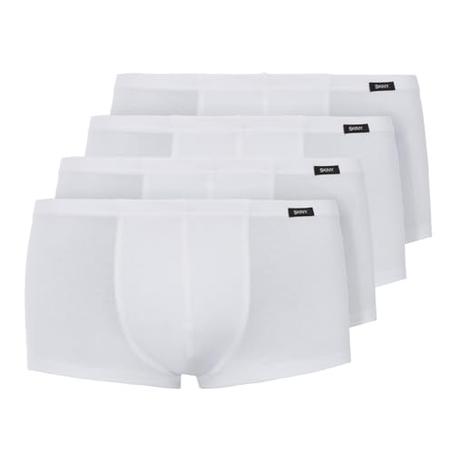 Skiny - Basic - Hipster Short/Pant - 4er Pack (XL Weiß) von Skiny