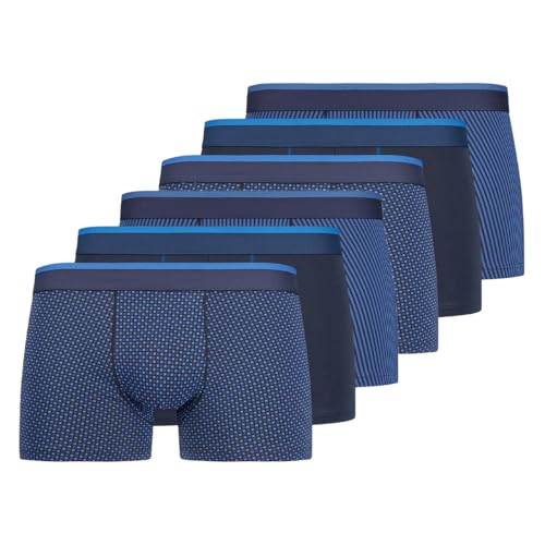 Skiny - Basic - Retro Short/Pant - 6er Pack (XL Dunkelblau) von Skiny