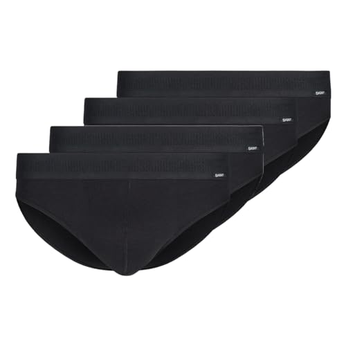 Skiny - Basic - Slip/Unterhose - 4er Pack (L Schwarz) von Skiny