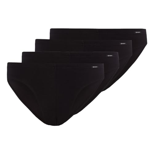 Skiny - Basic - Slip/Unterhose - 4er Pack (L Schwarz) von Skiny
