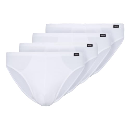 Skiny - Basic - Slip/Unterhose - 4er Pack (L Weiß) von Skiny