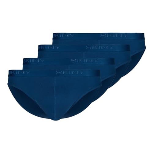 Skiny - Basic - Slip/Unterhose - 4er Pack (M Navy) von Skiny