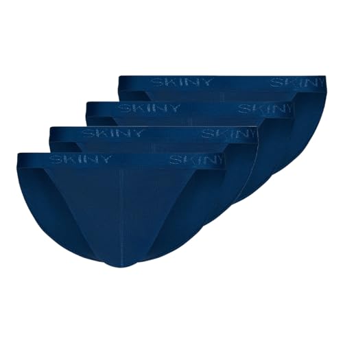 Skiny - Basic - Slip/Unterhose - 4er Pack (XXL Navy) von Skiny