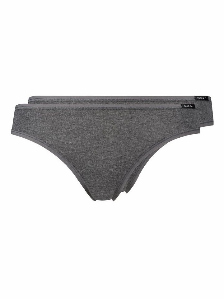 Skiny Bikinislip Damen Rio Slip 2er Pack Cotton Advantage (Packung, 2-St) extra flache Nähte von Skiny