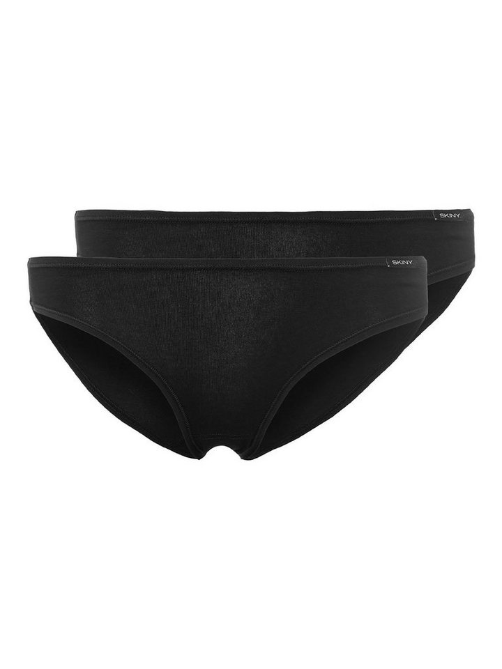 Skiny Bikinislip Damen Rio Slip 2er Pack Cotton Advantage (Packung, 2-St) extra flache Nähte von Skiny