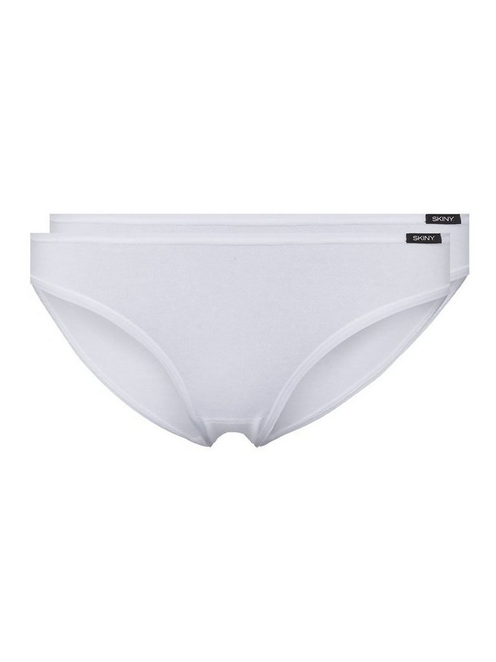 Skiny Bikinislip Damen Rio Slip 2er Pack Cotton Advantage (Packung, 2-St) extra flache Nähte von Skiny