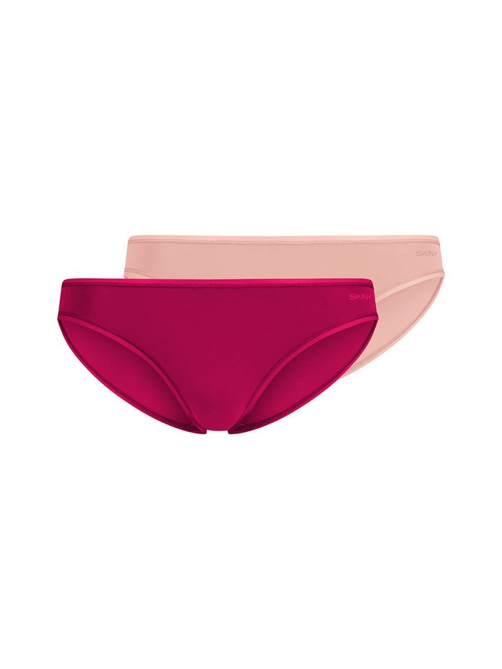 Skiny Bikinislip Damen Rio Slip 2er Pack Micro Advantage (Packung, 2-St) gerundeter Beinausschnitt von Skiny