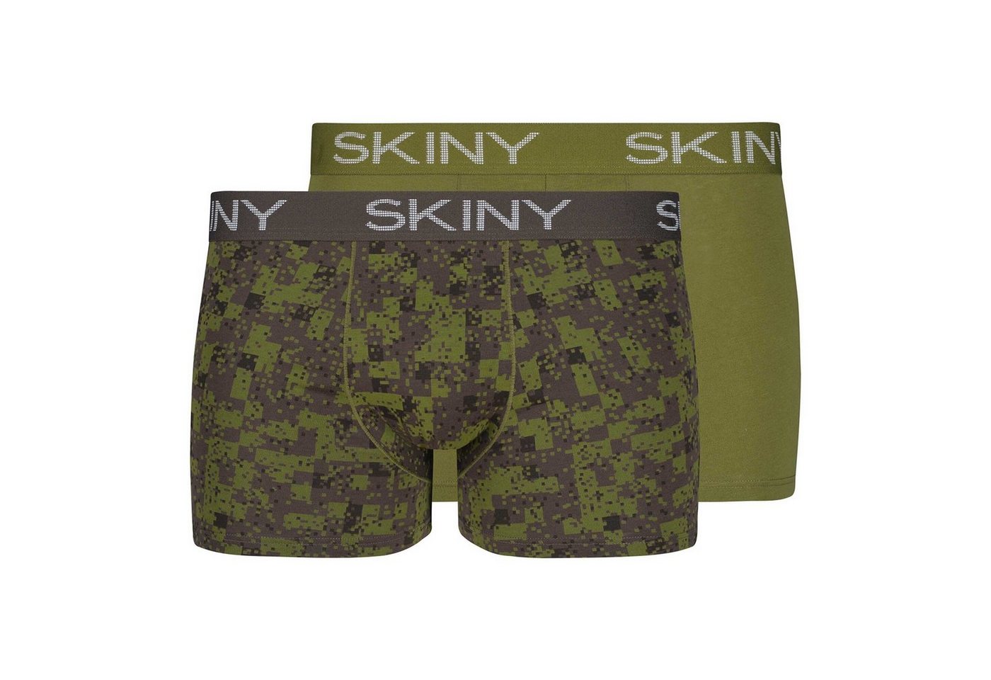 Skiny Boxer Herren Boxer Short, 2er Pack - Trunks, Pants von Skiny