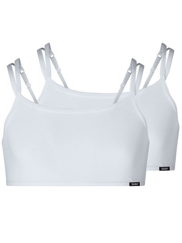 Skiny Bustier Mädchen Bustier 2er Pack Cotton Essentials (Packung, 2-tlg) - von Skiny