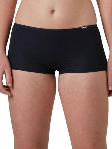 Skiny Damen Skiny Damen Cotton Essentials Panties, Schwarz, 44 EU von Skiny